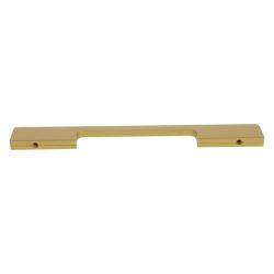 Meubelgreep 10x25x128 mm - mat goud