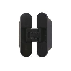 Onzichtbaar scharnier 3D verstelbaar 111x29 mm – mat zwart