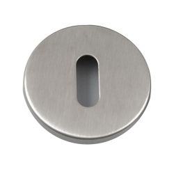 Sleutelrozet Shuffle rond dun 4mm - RVS