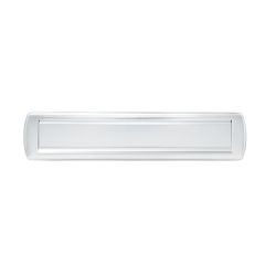 AXA briefplaat Curve Plus - aluminium naturel