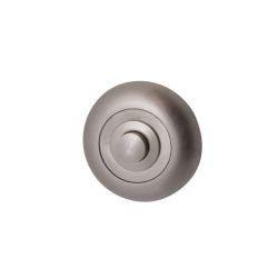 Beldrukker Kira rond - PVD Inox