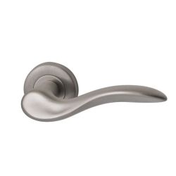 Deurkruk Asia op rozet - PVD Inox