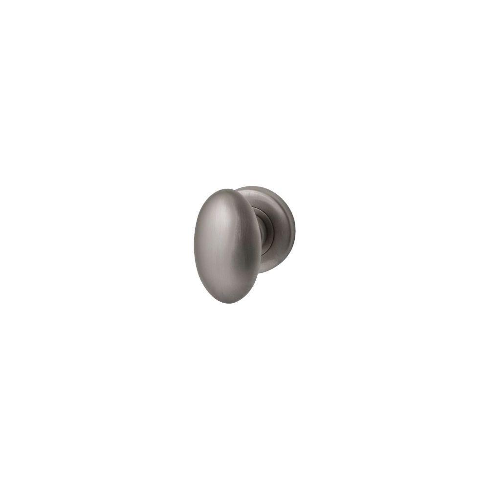 Knopkruk Ovo op rond rozet - PVD Inox