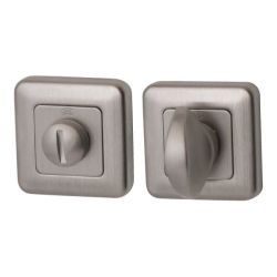 WC-badkamersluiting Qbe 8mm - PVD Inox