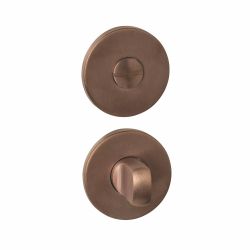 Intersteel WC-sluiting verdekt ø52x6mm -  met stift 6-8mm -  PVD brons