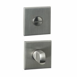 Intersteel WC-sluiting verdekt 53x53x6mm -  met stift 6-8mm -  RVS