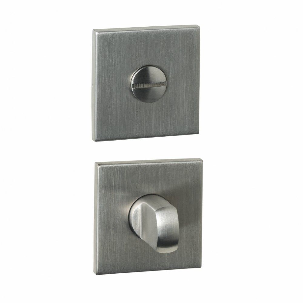 Intersteel WC-sluiting verdekt 53x53x6mm -  met stift 6-8mm -  RVS