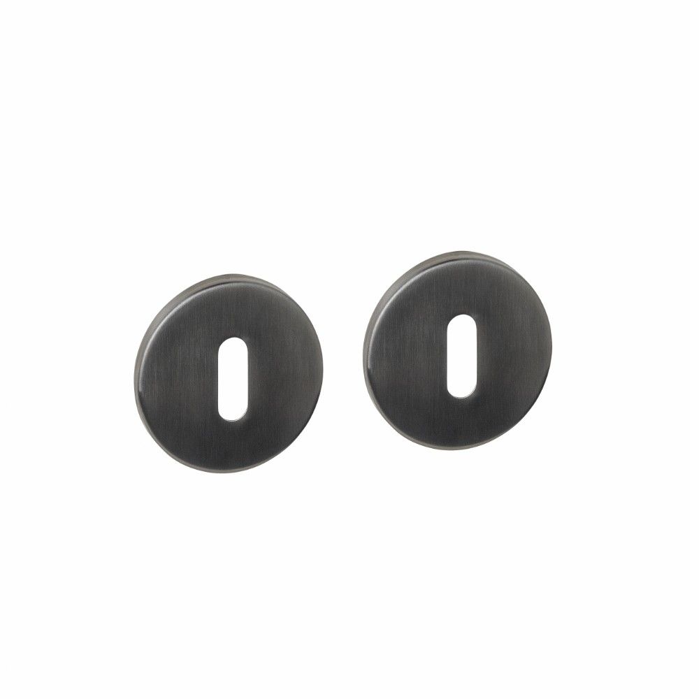 Intersteel sleutelrozetten verdekt ø52x6mm -  PVD antraciet