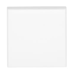 Blind plaatje SQUARE LSQB50 - wit