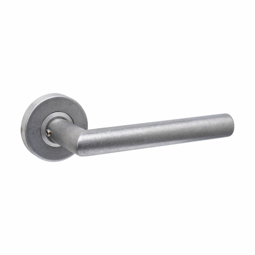 Intersteel deurkruk Jura op rozet verdekt ø53x10mm - PVD RVS getrommeld