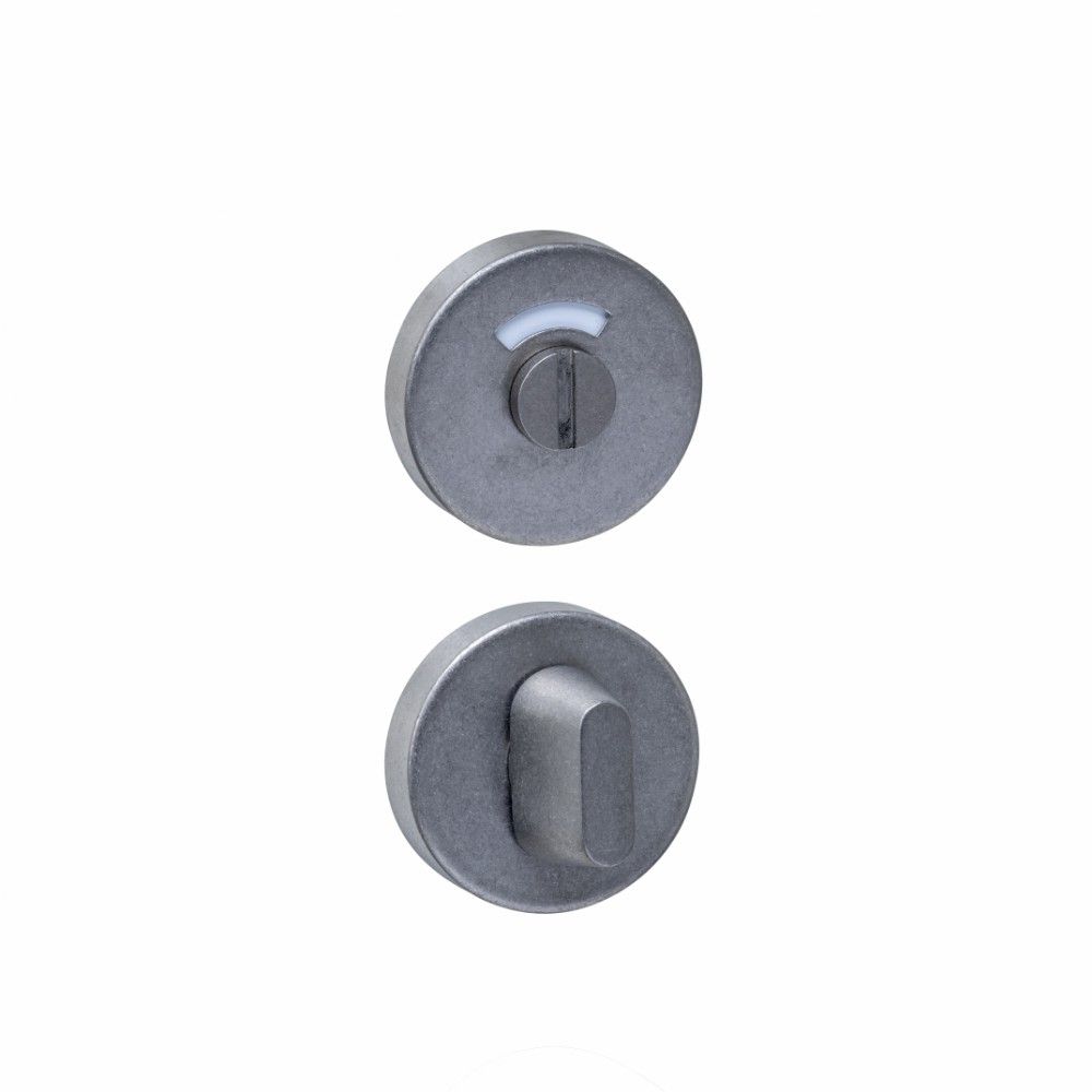 Intersteel WC-sluiting verdekt ø53x10mm met stift 8x8mm - PVD RVS getrommeld