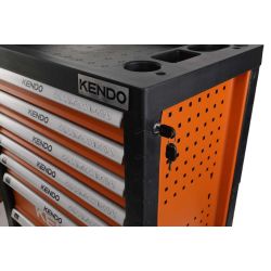 Kendo 197-delige gereedschapswagen