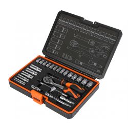 Kendo 25-delige 1/4" dopsleutelset