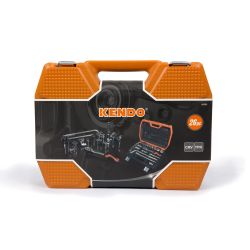 Kendo 26-delige 1/2" dopsleutelset