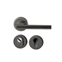 Achterdeurset Sara compleet - PVD gun metal