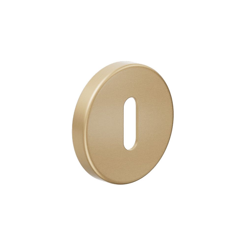 DND VIS sleutelrozetten - satin gold