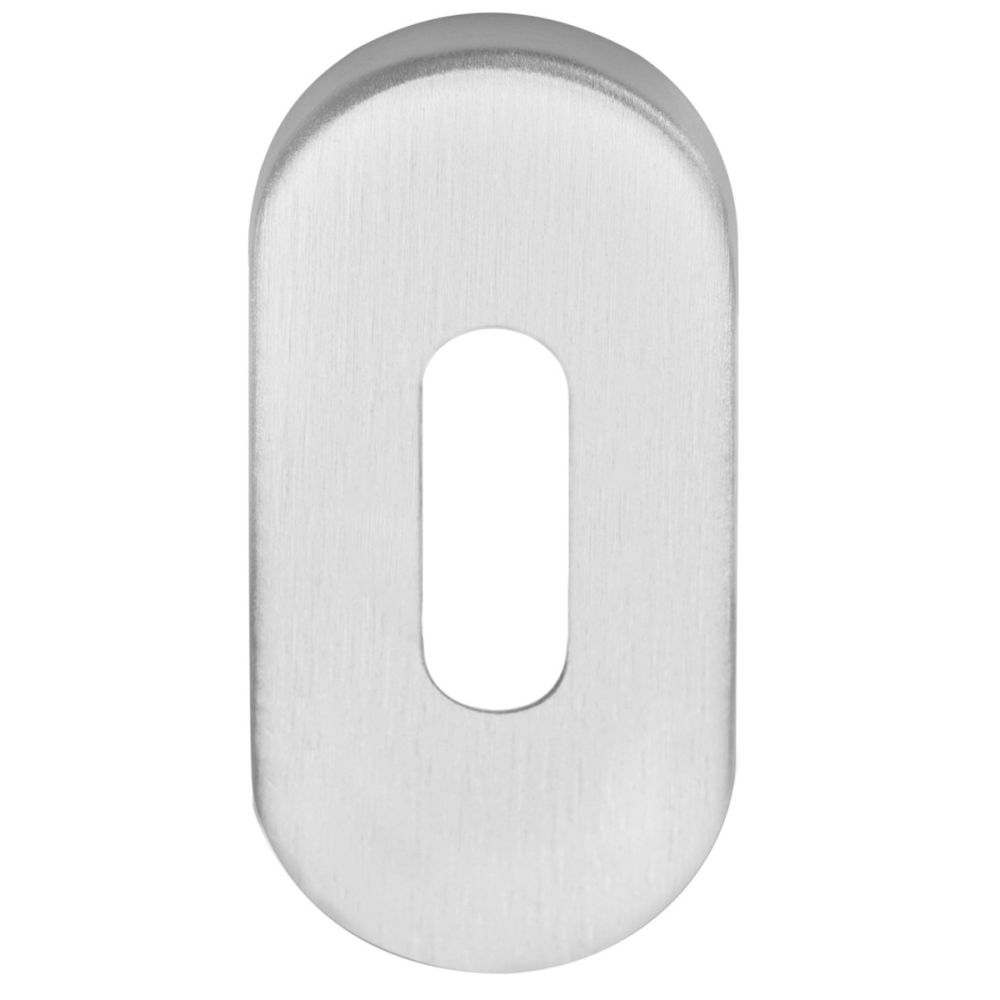 Sleutelplaatje BASICS LBN32 ovaal - PVD mat RVS