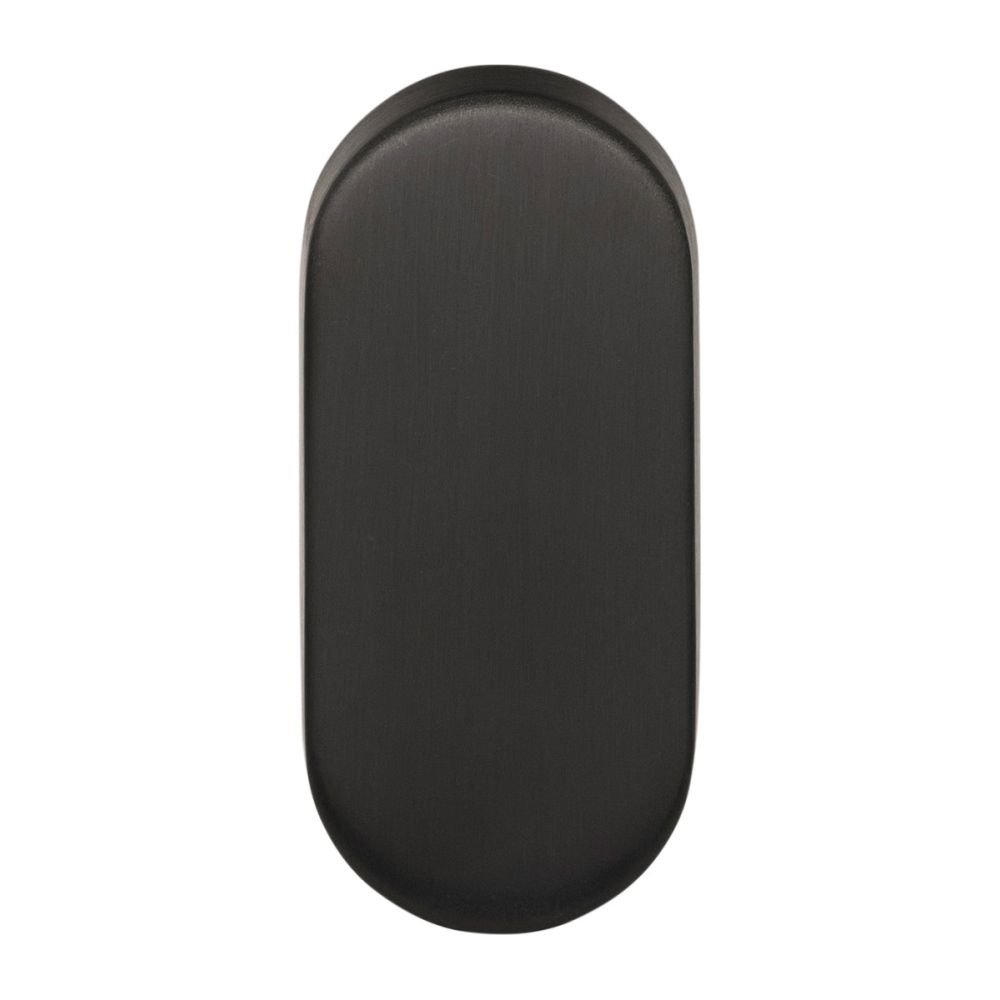 Blind plaatje BASICS LBB32 ovaal - PVD gunmetal