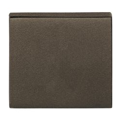Blind plaatje BASICS BSQB53 vierkant - brons