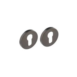 Intersteel Rozet met profielcilindergat ø53x8mm - antraciet