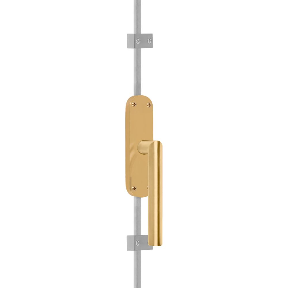 Krukespagnolet BASICS KO-LB2 complete set linksdraaiend - PVD mat goud