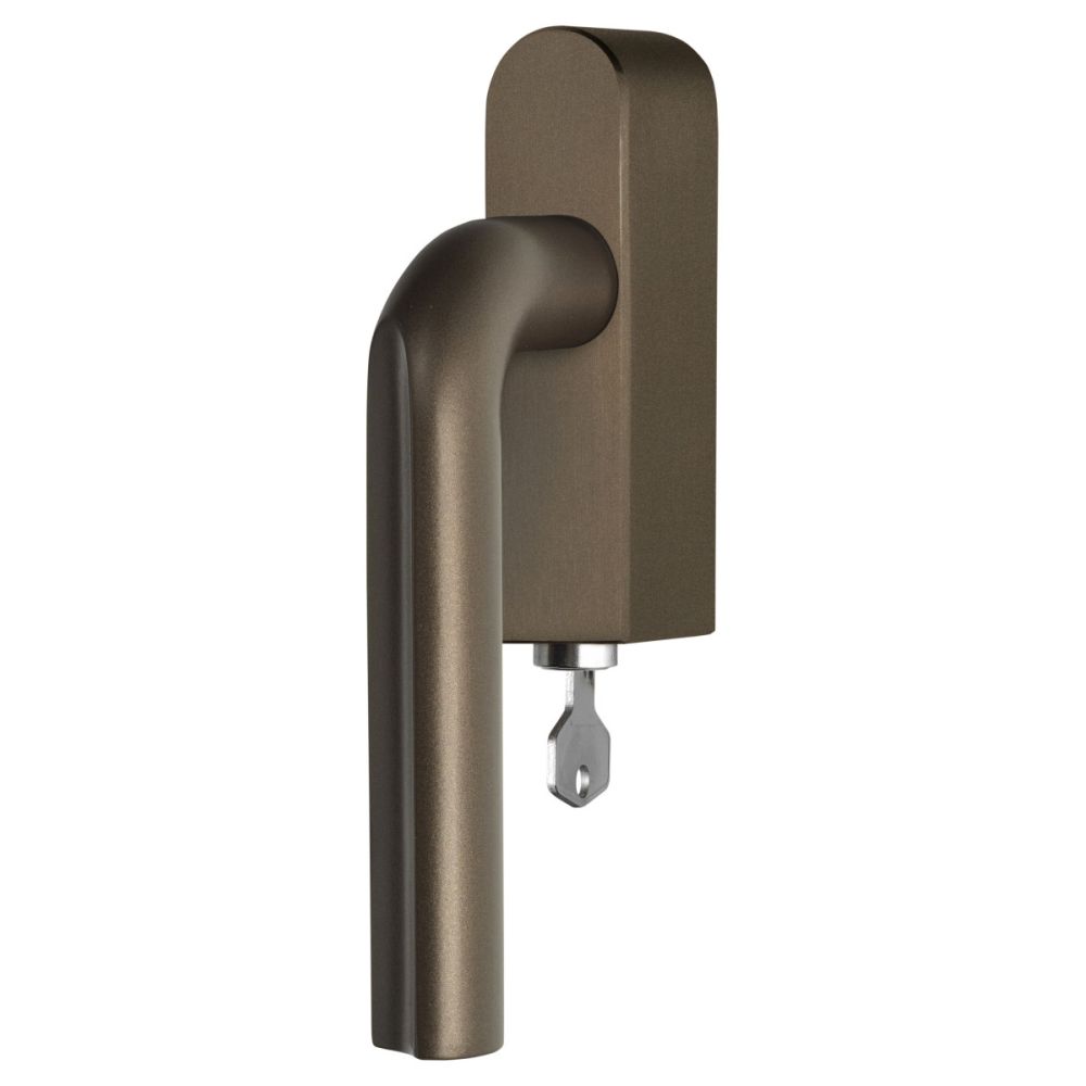 Draaikiepgarnituur David Rockwell ECLIPSE DR101-DKLOCK-O afsluitbaar linksdraaiend - brons