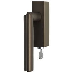 Draaikiepgarnituur David Rockwell ECLIPSE DR102-DKLOCK afsluitbaar linksdraaiend - brons