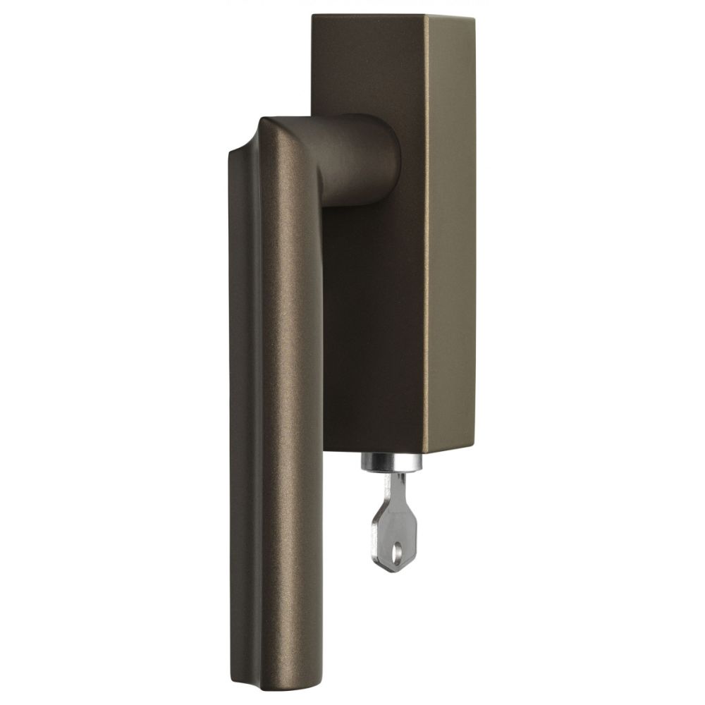Draaikiepgarnituur David Rockwell ECLIPSE DR102-DKLOCK afsluitbaar linksdraaiend - brons