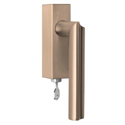 Draaikiepgarnituur David Rockwell ECLIPSE DR102-DKLOCK afsluitbaar rechtsdraaiend - PVD licht brons