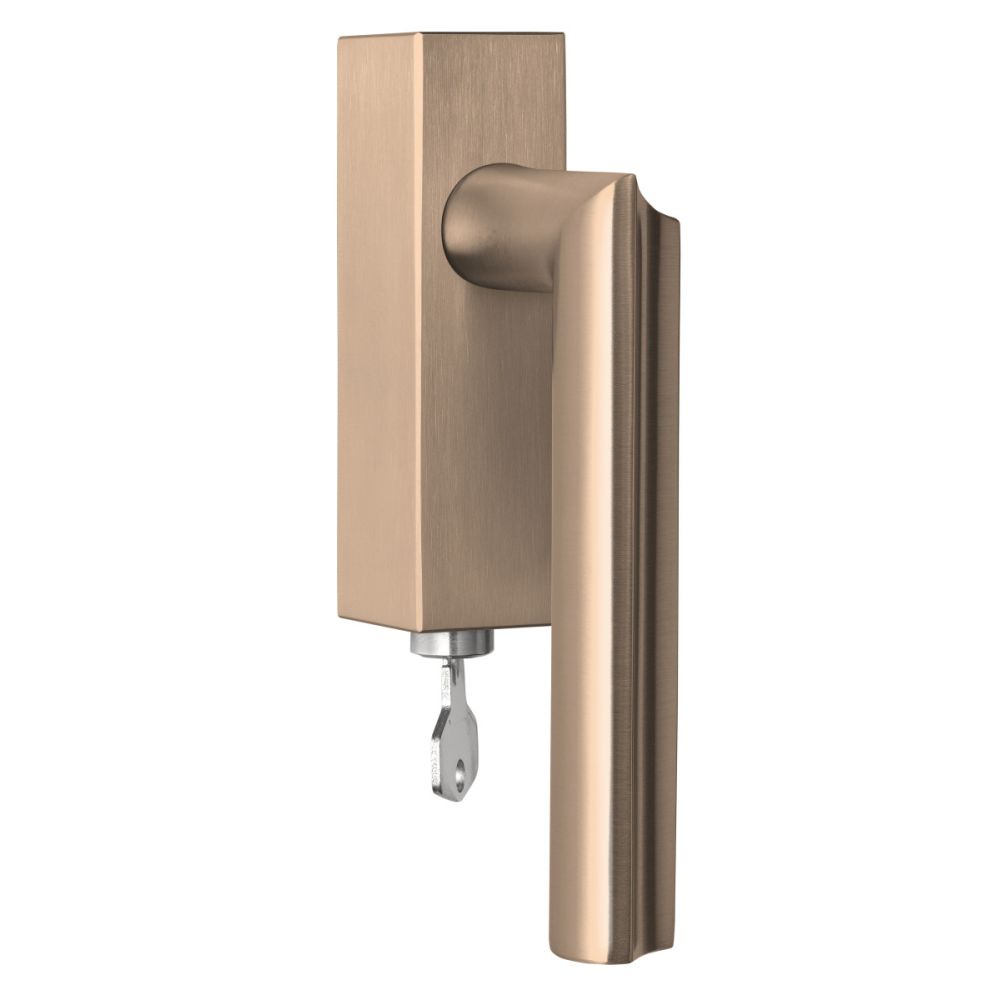 Draaikiepgarnituur David Rockwell ECLIPSE DR102-DKLOCK afsluitbaar rechtsdraaiend - PVD licht brons