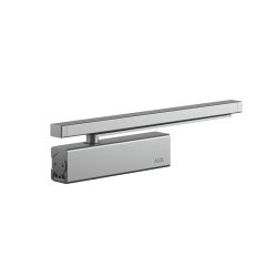 AXA 7509 deurdranger met glijarm sluitkracht 1-4 - aluminiumgrijs