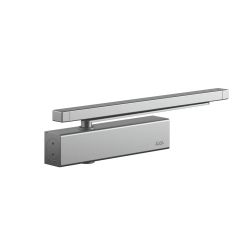 AXA 7511 deurdranger met glijarm duwzijde sluitkracht 3-6 - aluminiumgrijs