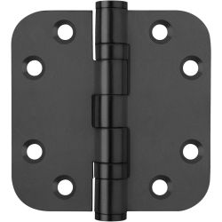 Kogelscharnier BASICS LBSA7676 afgerond - mat zwart