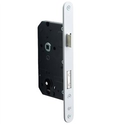 Formani Basics LBLSAY72 veiligheidsslot voor buitendeuren profielcilindergat 72mm SKG** afgerond - wit