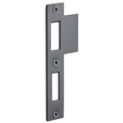 Formani Basics LBSPNYW sluitplaat tbv deursloten - PVD mat zwart/PVD gunmetal