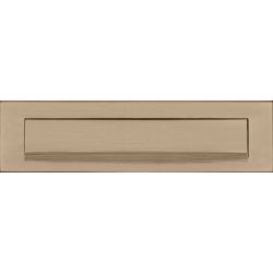 Buitenbriefplaat BASICS LB535 - PVD licht brons