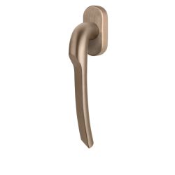 Rivio by Gensler GL102-DK-O draaikiepgarnituur niet afsluitbaar rechtsdraaiend - PVD licht brons