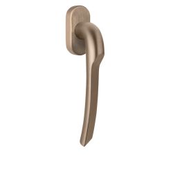 Rivio by Gensler GL102-DK-O draaikiepgarnituur niet afsluitbaar linksdraaiend - PVD licht brons