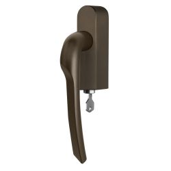 Formani Rivio by Gensler GL102-DKLOCK-O draaikiepgarnituur afsluitbaar rechtsdraaiend - Brons