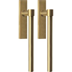 Formani Set paarsgewijs hefschuifdeurbeslag Piet Boon ONE PB230PAY incl. cilindergat PC69 - PVD mat goud