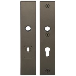 Formani Square LSQSM-50KT massieve veiligheidsschilden met kerntrekbeveiliging kruk/kruk SKG*** PC72 - brons