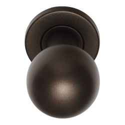 Formani Basics LB501D voordeurknop draaibaar op rozet - brons