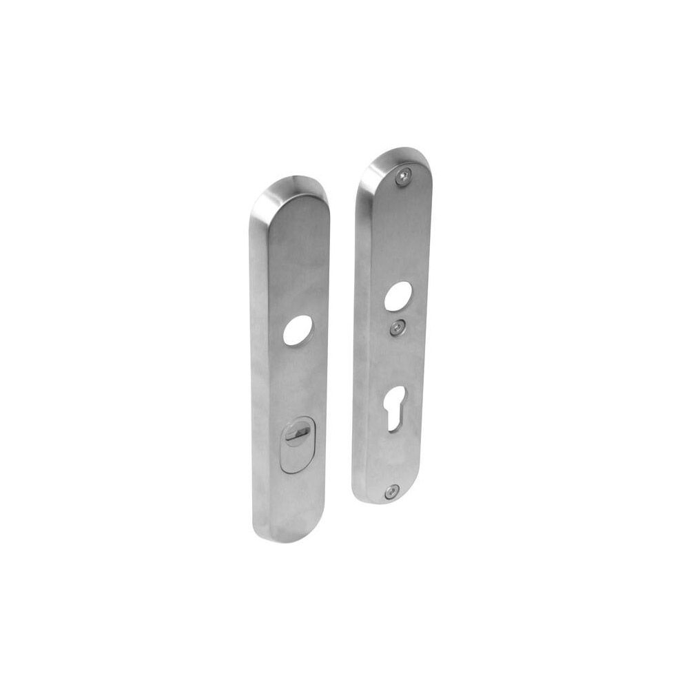Intersteel Veiligheidsschilden SKG3 doorgaand profielcilindergat 72mm met kerntrekbeveiliging - RVS