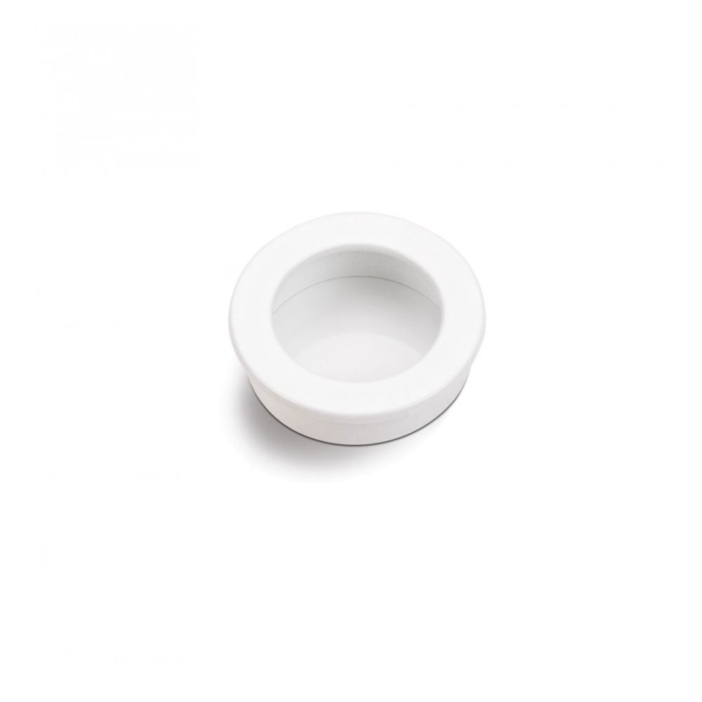 Schuifdeurkom rond Stylus 49 mm - wit