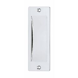 Schuifdeurkom 120x40mm chroom