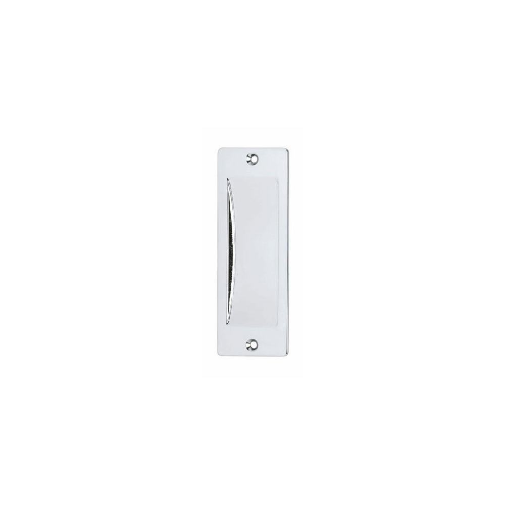 Schuifdeurkom 120x40mm chroom