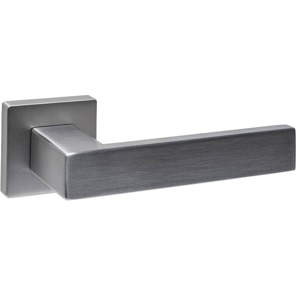 Intersteel Cunera deurkruk op vierkant rozet - RVS