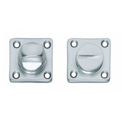 WC-sluiting 8mm vierkant chroom mat