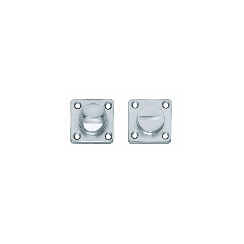 WC-sluiting 8mm vierkant chroom mat