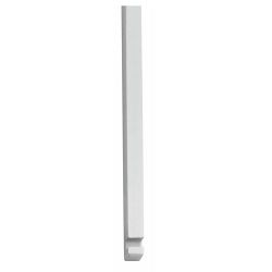 Stangenset tbv pomp-espagnolet 125cm chroom mat